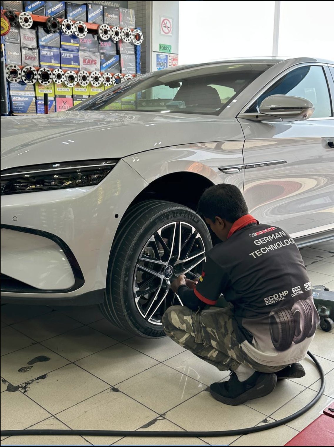 TPMS sensor change and checking
