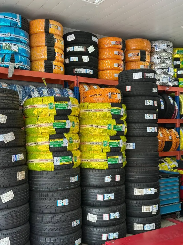 Tyres in stock